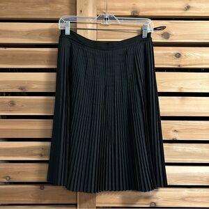 Banana Republic Black Accordion Pleat Skirt